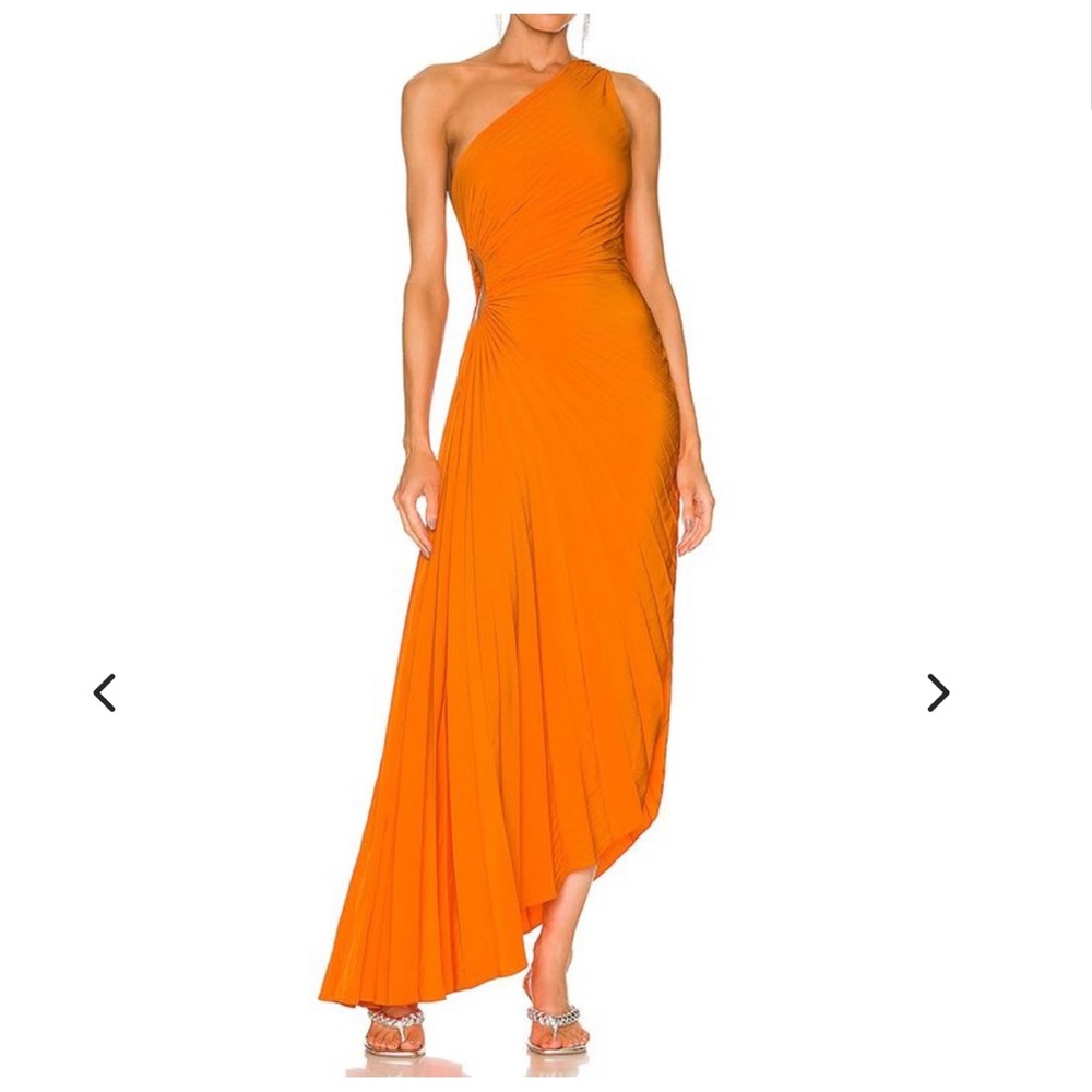A.L.C. Orange Delfina Dress